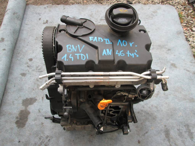 Двигатель BNV SKODA FABIA II ROOMSTER 1.4 TDI 2010г.