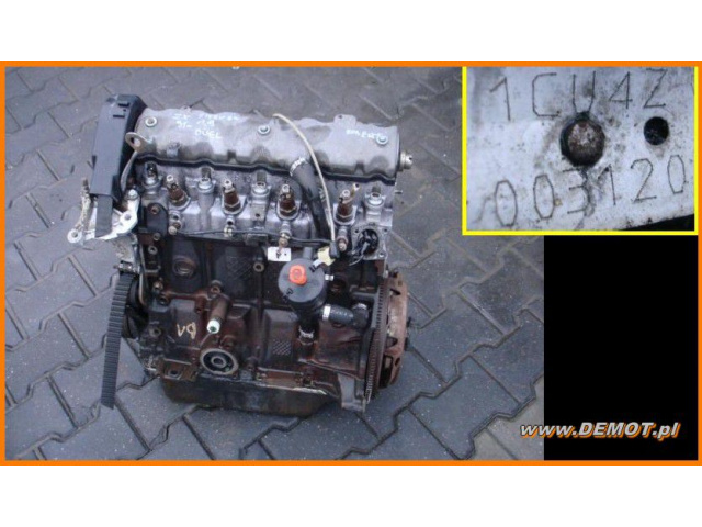 CITROEN ZX (91-) 1.9 D двигатель 1CU4Z