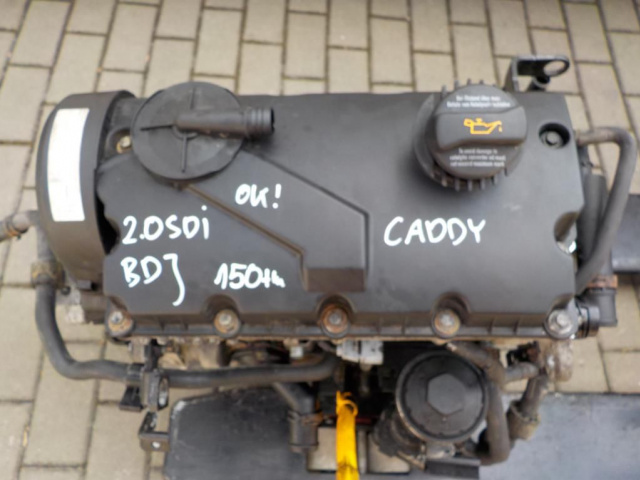 SPRAWDZONY двигатель VW CADDY 2.0 SDI BDJ 150tkm