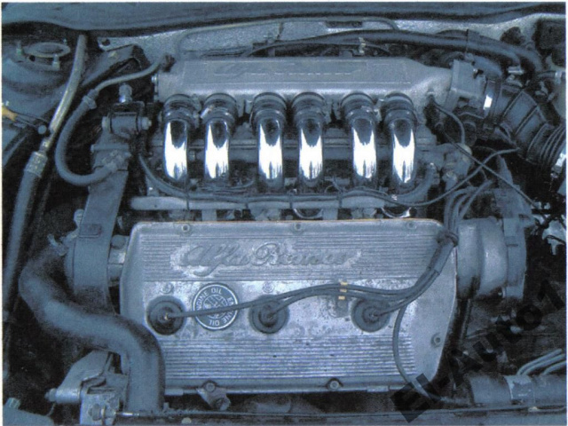 Alfa Romeo 164: двигатель + коробка передач 3.0 V6 - в сборе