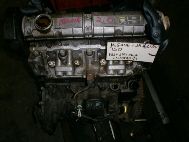 Двигатель Renault Megane I 1 2.0 8V F3R 750
