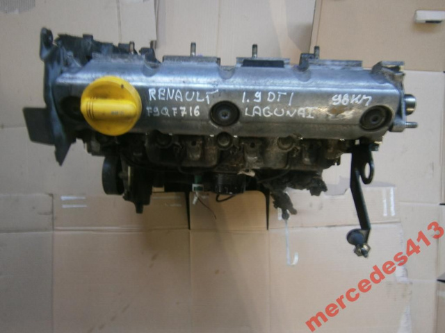 RENAULT LAGUNA I 1.9DTI 98KM 2001г. F9QF716 двигатель