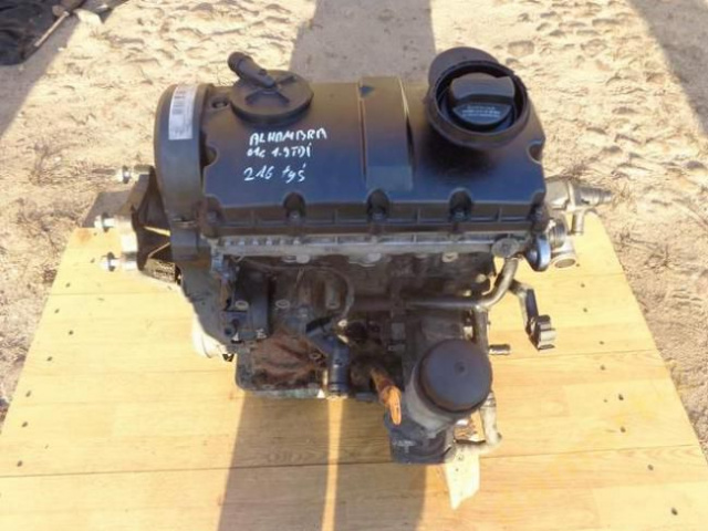 Двигатель VW SHARAN ALHAMBRA GALAXY 1.9TDi 116 л.с.