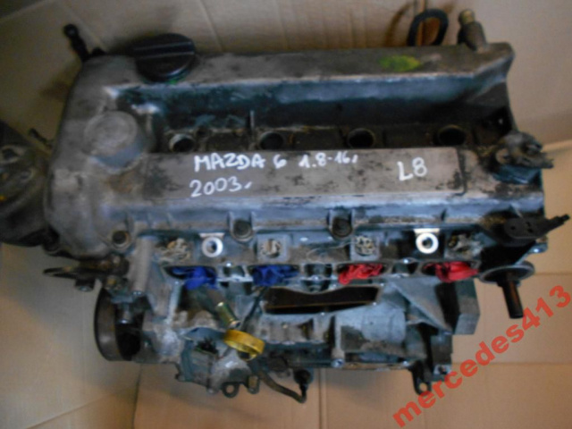 MAZDA 6 1.8 16V L8 120KM 03 двигатель