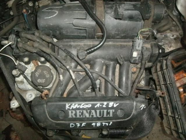 Двигатель RENAULT KANGOO, CLIO 1, 2 8V, D7F, 98TYS, 01 год