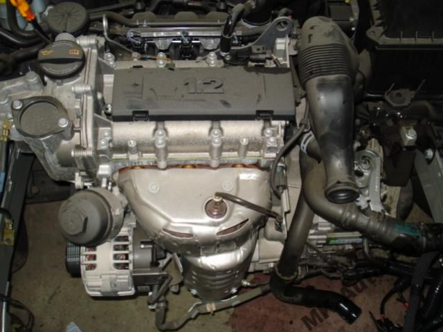 Двигатель навесное оборудование SKODA FABIA II ROOMSTER VW 1.2
