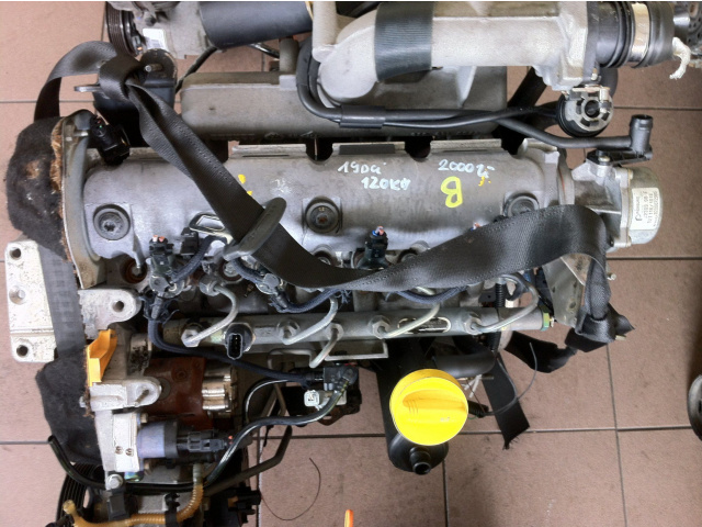 Двигатель RENAULT LAGUNA 1.9 DCI 120 KM F9K
