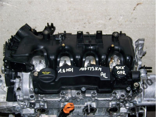 PEUGEOT PARTNER 1.6HDI 90 л.с. двигатель + насос форсунка