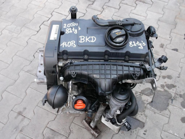 Двигатель BKD SEAT LEON 2 2.0 TDI 140 KM 82 тыс
