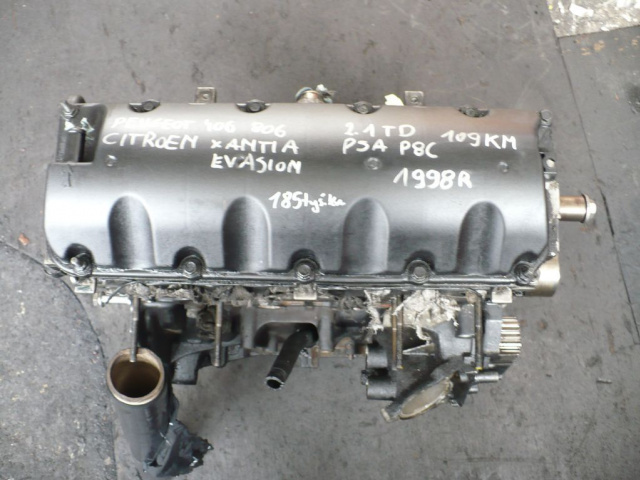 PEUGEOT 406 CITROEN XANTIA 2.1TD 109 л.с. двигатель P8C