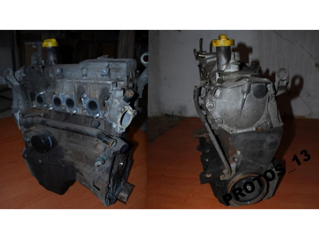 Двигатель без навесного оборудования K7J 700 RENAULT THALIA 1, 4 8V 75KM
