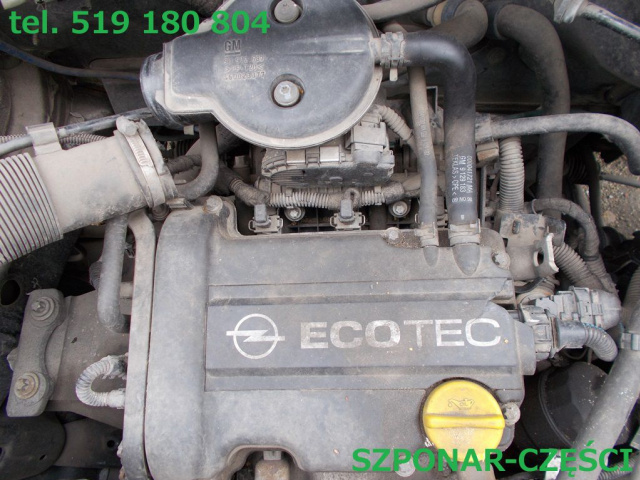 Двигатель в сборе Z10XE OPEL CORSA C AGILA 1.0