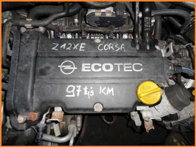 OPEL CORSA C COMBO AGILA A 1.2 16V двигатель Z12XE