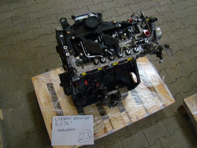 NISSAN QASHQAI 2.0DCI двигатель M9RW855