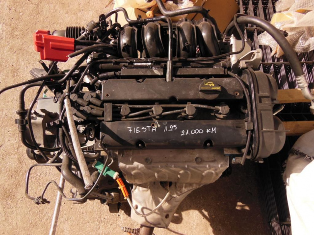 Ford Fiesta MK7 двигатель 1.25 21000 km
