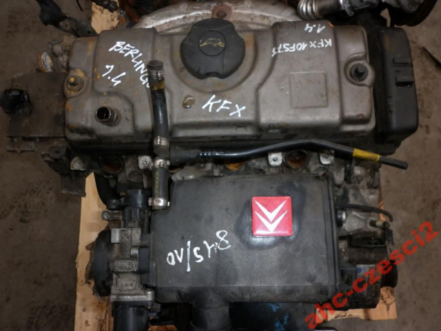 AHC2 CITROEN BERLINGO 1.4 8V двигатель KFX