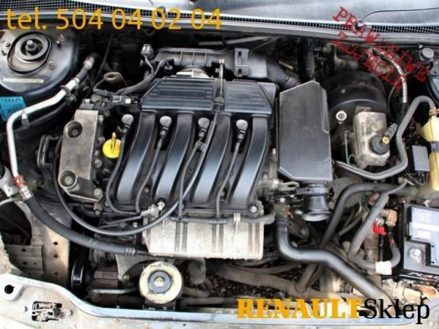 Двигатель F4P 760 RENAULT LAGUNA I ПОСЛЕ РЕСТАЙЛА 1.8 16V