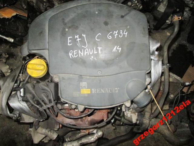 Двигатель renault kangoo megane scenic clio 1.4 8 e7j