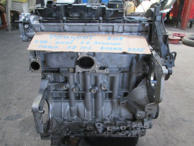 Двигатель BH01 PEUGEOT 208 1.6 BLUEHDI 17TYS 15R