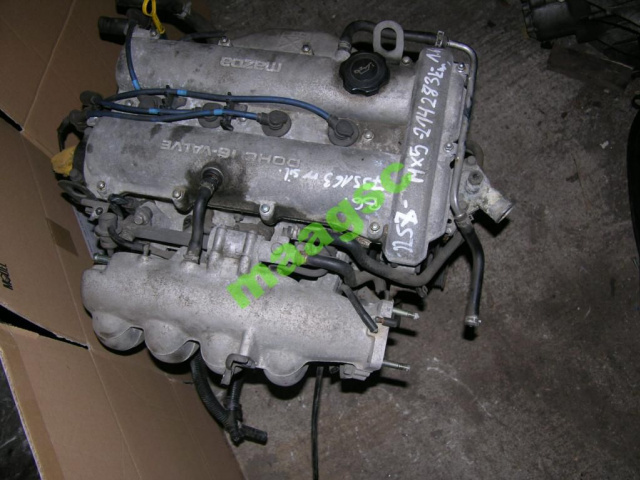 MAZDA MX-5 MX5 89-97 двигатель 1.6I DOHC B6