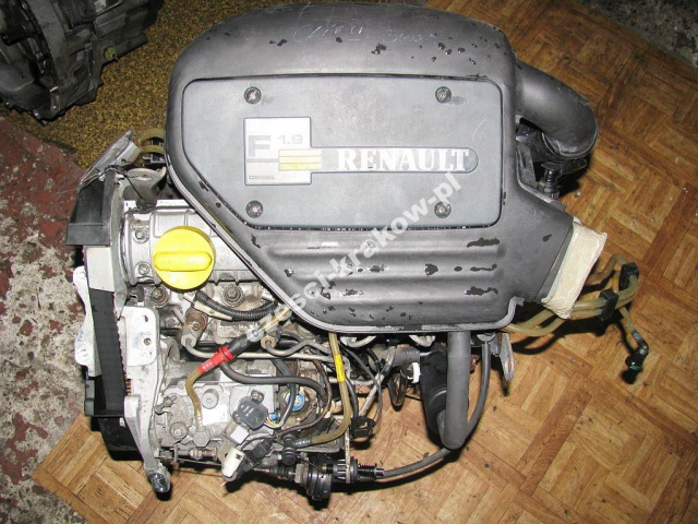 647. двигатель RENAULT CLIO II KANGOO 1.9 D гарантия