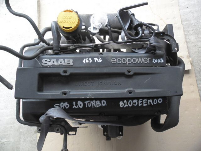 Двигатель 2.0TURBO B205E SAAB 9-5 9-3 ECOPOWER 169TYS