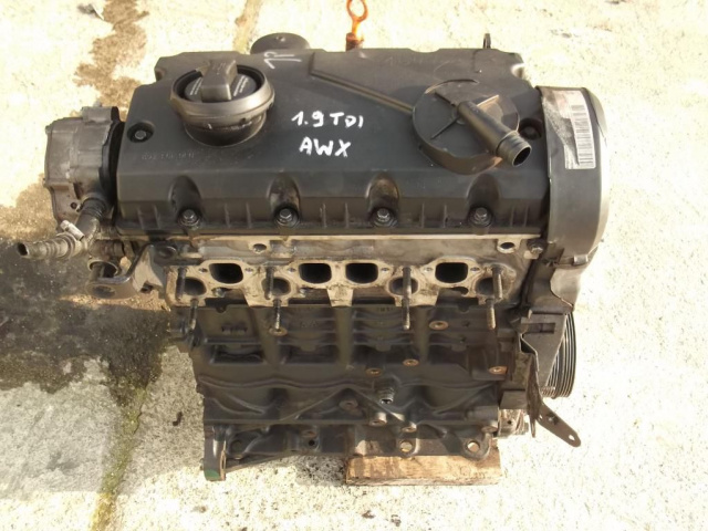 Двигатель 1.9 TDI AWX 130 KM VW AUDI SKODA 135 тыс