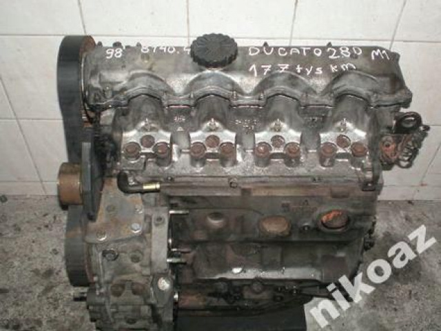 FIAT DUCATO 2.8 2, 8 D 98 8140.43 двигатель