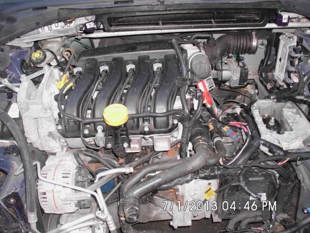 Двигатель RENAULT CLIO III, MODUS 1.6 16V 2005г.