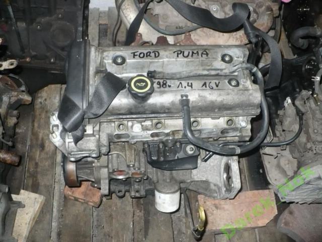 В сборе двигатель FORD PUMA 1, 4 16V 98г. =slask= FVAT