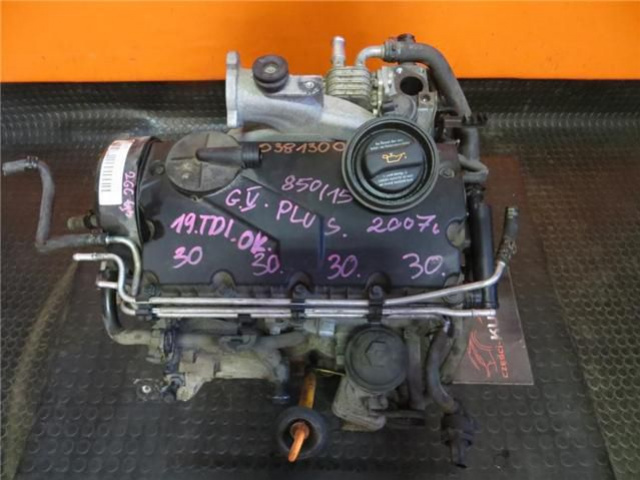 Двигатель DIESLA VW GOLF PLUS BJB 1.9 TDI 105 KM