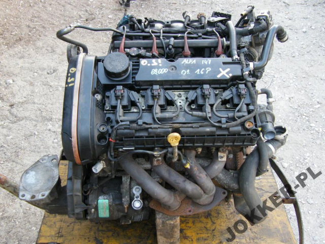 Двигатель ALFA ROMEO 155 156 TS 1.6 16V AR67601 TANIO