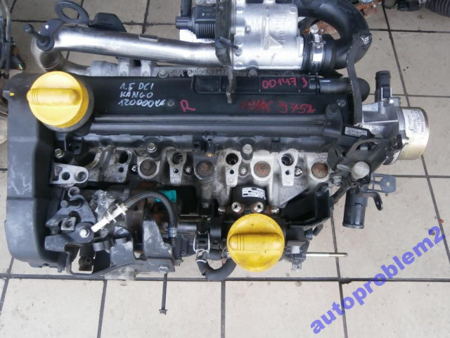 Двигатель Renault Kangoo Clio modus 1.5 DCI K9KJ752