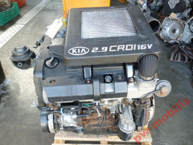 Двигатель KIA CARNIVAL II 2.9 CRDI 2002г. 108 тыс km