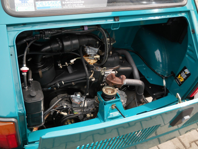 Двигатель elegant + коробка передач Fiat126 Как nowe