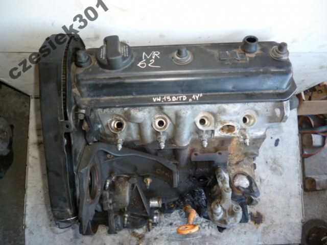 Двигатель 1Y VW GOLF III VENTO PASSAT B4 1.9D