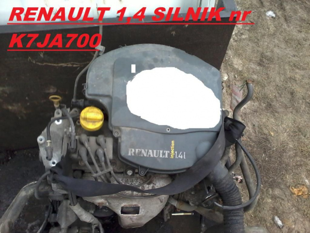 RENAULT CLIO THALIA KANGOO двигатель 1, 4 b K7JA700