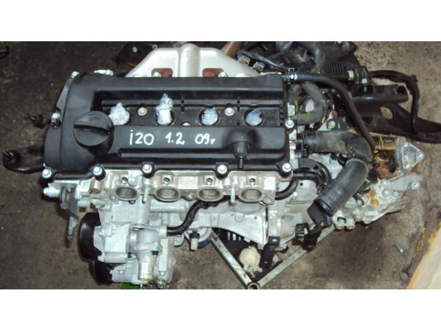 Двигатель HYUNDAI I20 1, 2 G4LA гарантия 2009г..