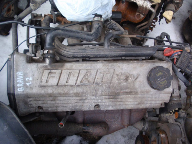 Двигатель FIAT BRAVA 1, 2 12V в сборе коробка передач ITD.