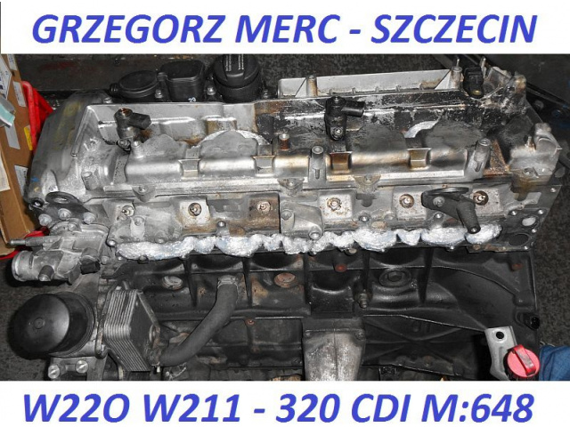 MERCEDES W211 W220 ПОСЛЕ РЕСТАЙЛА двигатель M:648 3, 2CDI 210tys