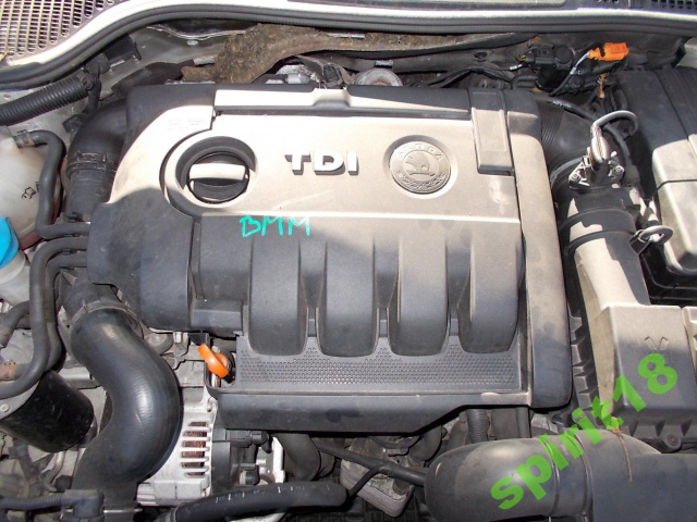 VW GOLF V OCTAVIA AUDI двигатель 2.0 TDI 8V BMM