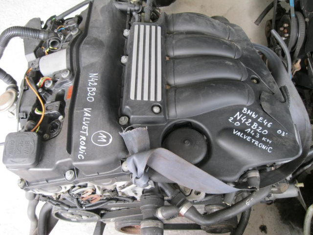 Двигатель BMW E46 1.8 2.0 N42B20 VALVETRONIC 143 KM