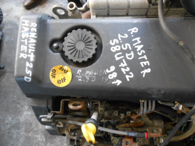 Двигатель RENAULT MASTER 2.5 D S8U722