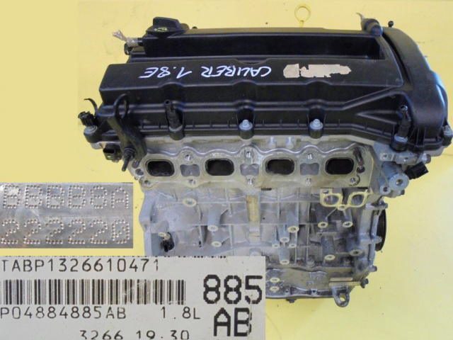 DODGE CALIBER 1.8 16V двигатель исправный 885AB 58tys
