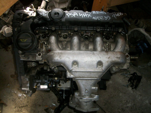 Двигатель PEUGEOT 406 2.2 HDI 4HX 2002г.