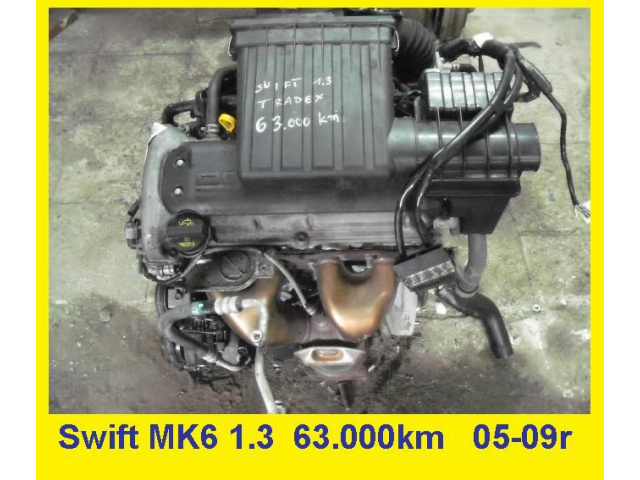 Двигатель гарантия Suzuki Swift MK6 1.3 2005-2009