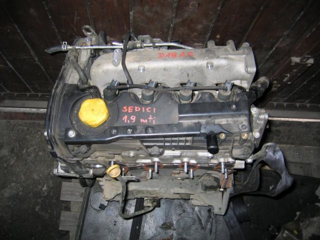 Двигатель FIAT SEDICI 1, 9 120 KM D19AA