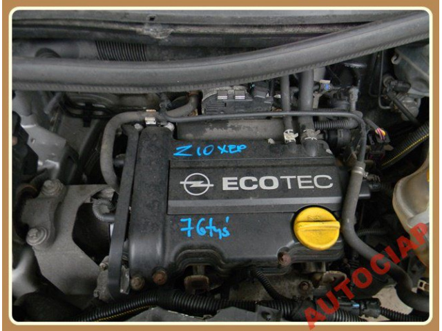 OPEL CORSA D 08г. 1.0 Z10XEP двигатель голый 76TYS KM