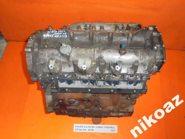 FIAT DUCATO 2.3 JTD 04 110 л.с. F1AE0481C двигатель