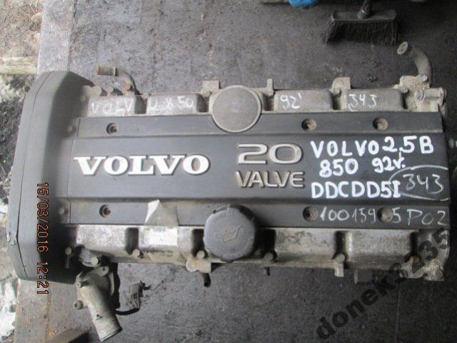 Двигатель VOLVO 850 2.5 B 92г. B5252